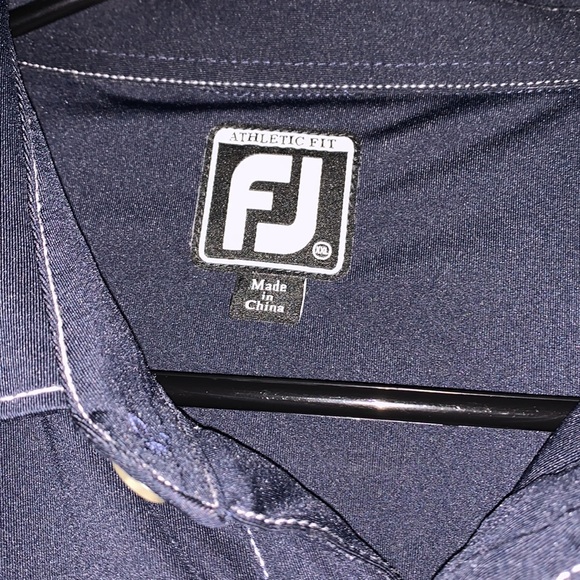 Footjoy Navy Blue Polo XXL - Picture 3 of 6